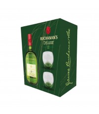 Pack Buchanans + 2 Vasos