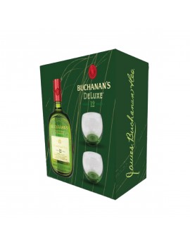 Pack Buchanans + 2 Vasos