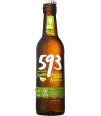 Cerveza 593 Premium Limon