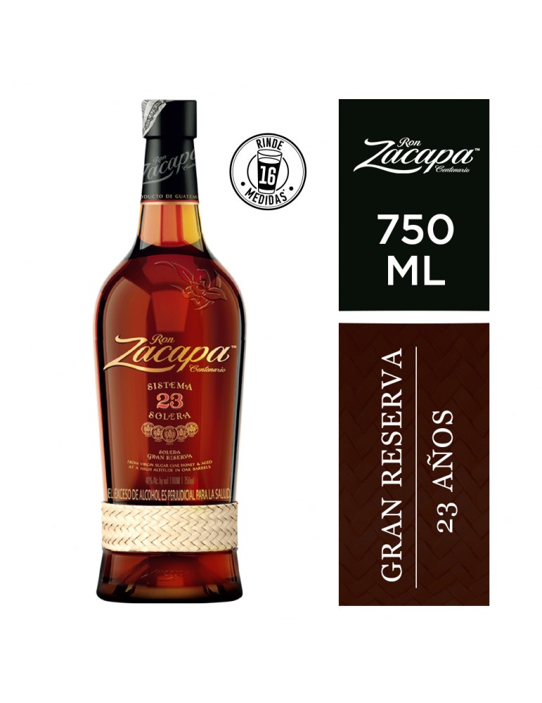 Ron Zacapa 23 Años 750ml El Bodegón Cumbaya